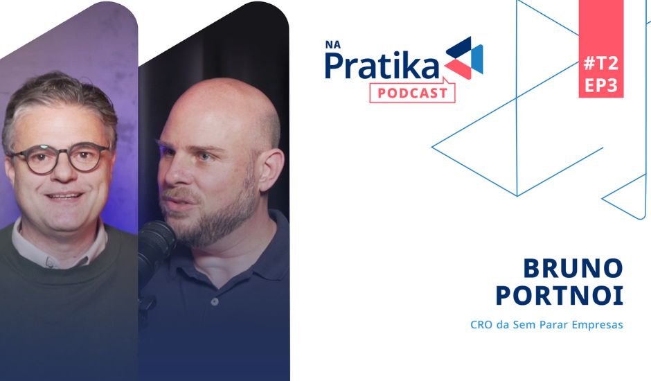 Capa do blog do podcast com Bruno Portnoi, CRO da Sem Parar Empresas